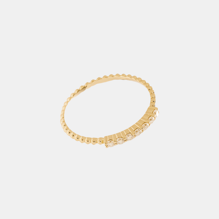 Pavé Semi Eternity Ring