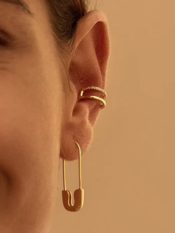 California Paperclip Earrings