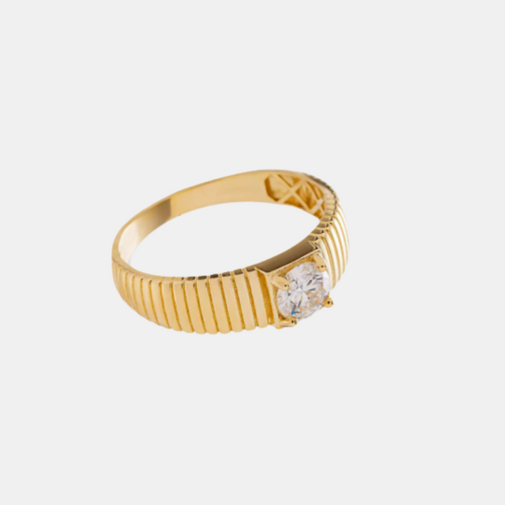 Grosgrain Ribbed Ring