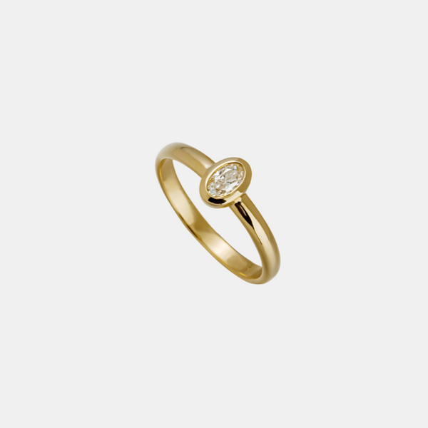 Oval Stone Ring