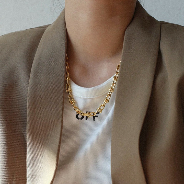Saddle Chain Necklace